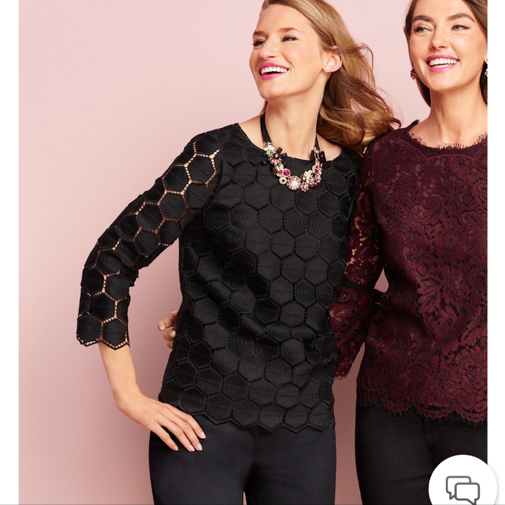 Talbots honeycomb top